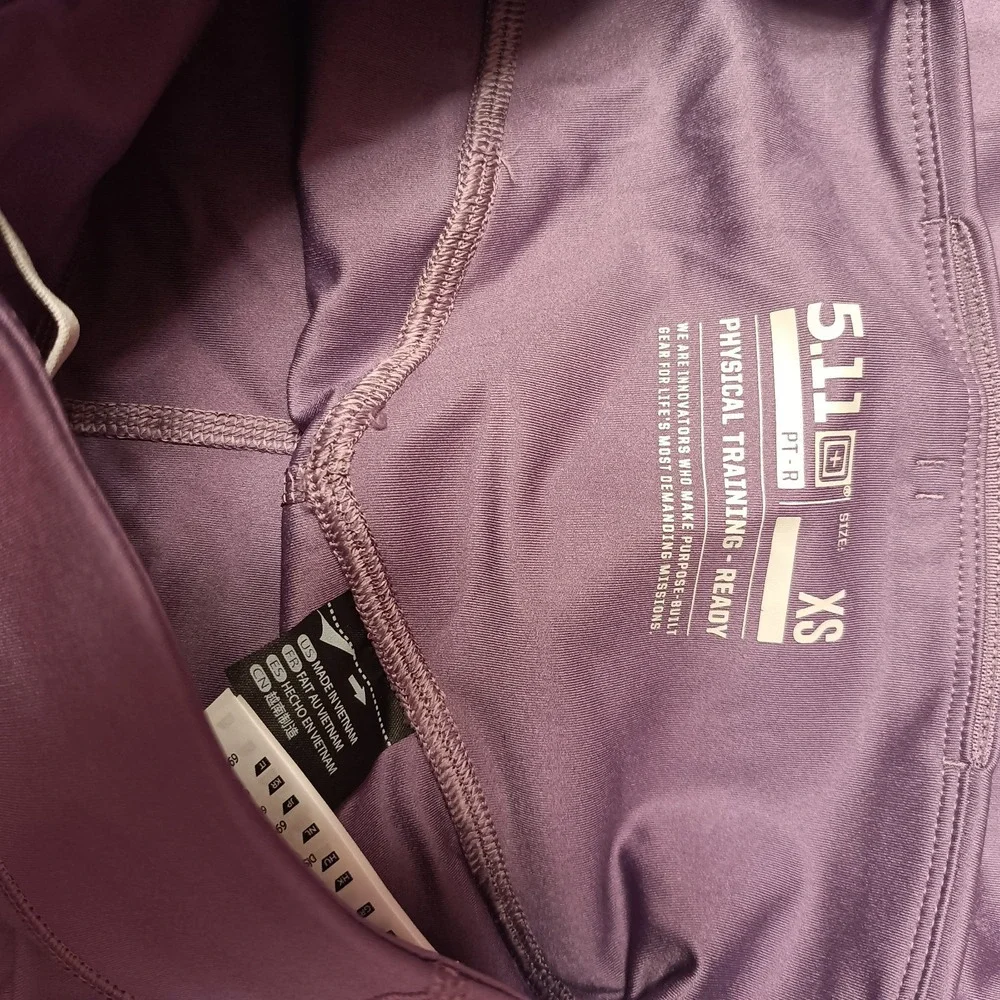 NWT Women's‎ 5.11 Purple Tactical Pants/Leggings Size XS